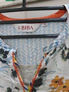 Floral Print Biba kurti