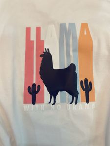 Llama With No Drama Tshirt