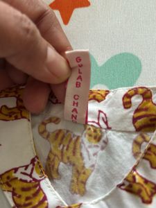 Boys kurta - Tiger print