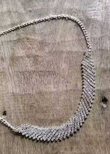 Sparkling Silver Necklace