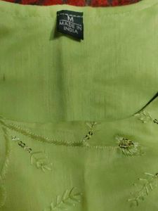 Pista Green Kurti