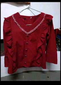 Maroon Top