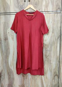 Rust Colour Kurti Size-34