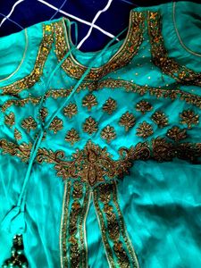 Long Anarkali With Skirt