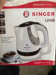 Singer Uno Kettle Unused Plastic Body 1 Litre