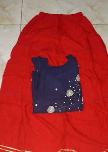 Kurti And Skirt Set