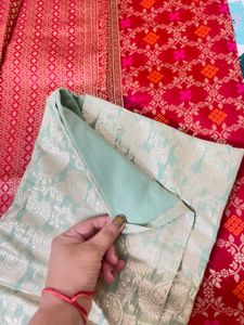 Brand New Light Green Kurta Set Fabric