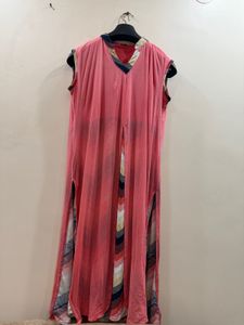 Coral Maxi Dress