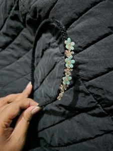 Floral Headband / Soft glam stones