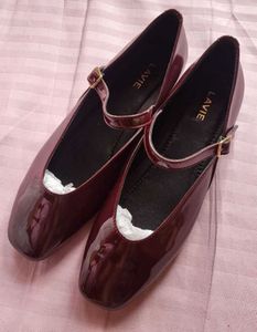 Burgundy Women Ballerina
