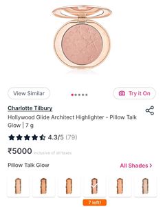 Charlotte Tilbury glow glide face highlighter