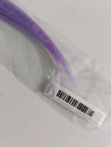 Korean Style Purple Hair Extension Highlight