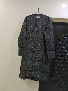 Mens Black Kurta Pyjama