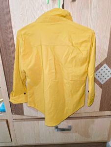 Mustard Button-Down Shirt