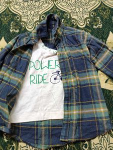Boy&#39;s Plaid Flannel Shirt