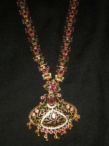 Haaram With Two Set Of Matching Earrings
