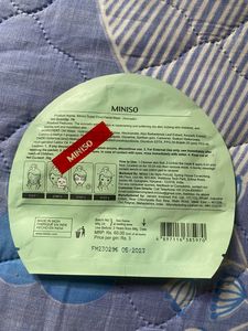 Miniso Avacado Face Mask