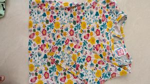 12-18 Months Kids Branded Tshirt / Frock Combo