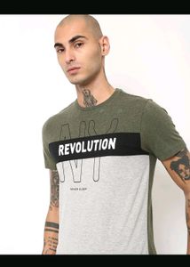 Teamspirit Olive And Grey T-shirt