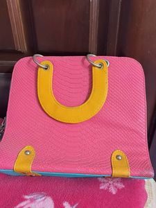 Funky Pink &amp; Colorful Handbag