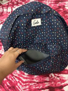 Genie 18L Navy Blue Casual Backpack