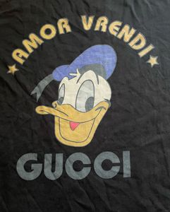 Donald Duck Black Vintage Tee