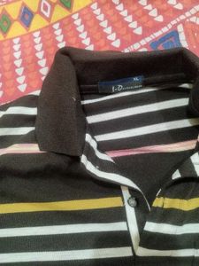 Striped Polo T-shirt