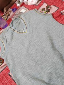 Sleeveless Cotton Jacket