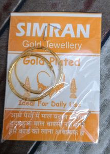💐💐Simran Gold Plated Earrings   Combo