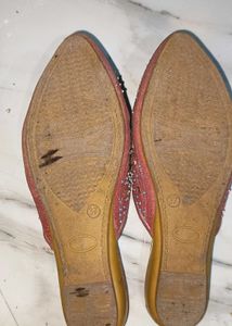 Juttis Half Sandal Flat