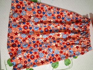 Printed Skirt (Knee Length)