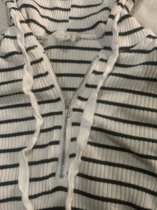 Striped Crop Top