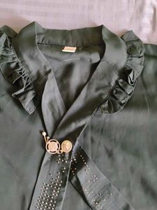 Vintage Ruffle Blouse