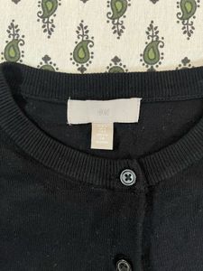 Classic Black Cardigan