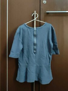 Blue Formal Top