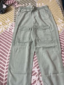 Green Cargo Pants + free gift