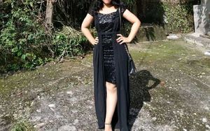 Stunning Black Party Dress