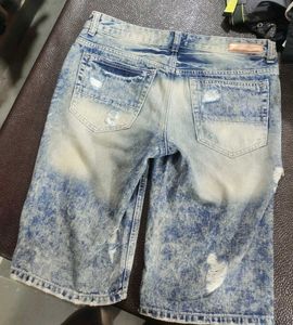 BASIC HOUSE Ripped Denim Shorts✅✅