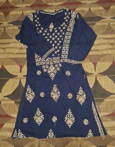 Pinteresty Blue Kurti