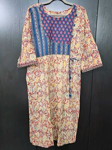 Printed Cotton Kurta