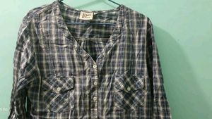 H&amp;M Check Print T-shirt 👕