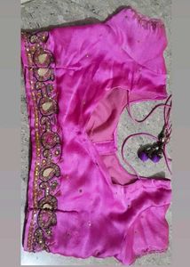 satin silk Saree🥻with Blouse 🌸💫