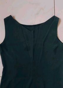Dark Green Mini Dress