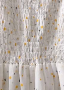 White Floral Mini Dress