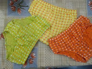 Polka Dot Yellow Panties