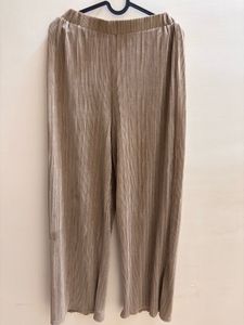 Gold Festive Straight Pants