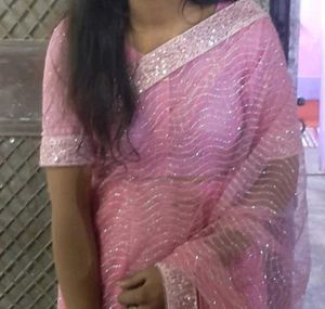 Beautiful Pink Saree 💞