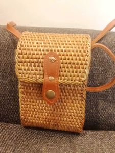 Woven Crossbody Bag