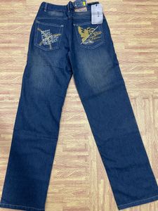 Blue Legs Denim Baggy Jeans