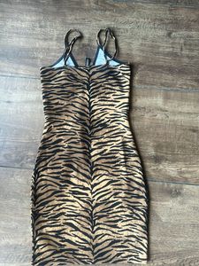 HnM Tiger Print Bodycon Dress